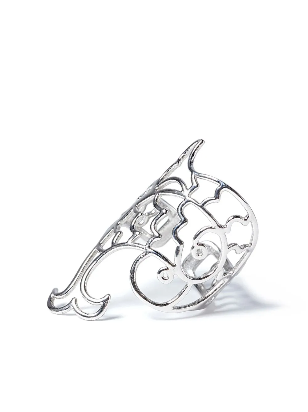 

PUCCI Pesci P fish ring - Silver