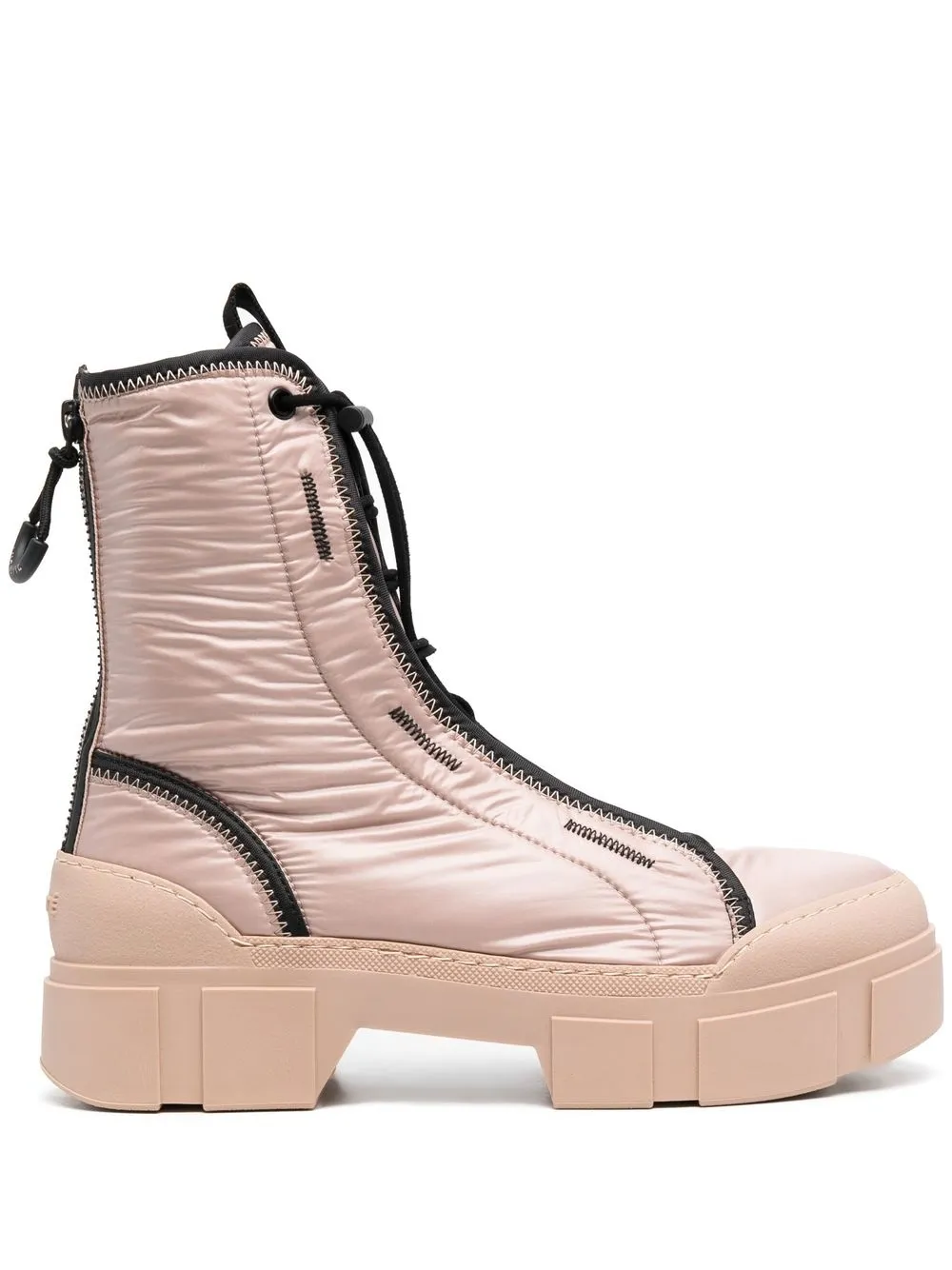 

Vic Matie leather lace-up boots - Pink