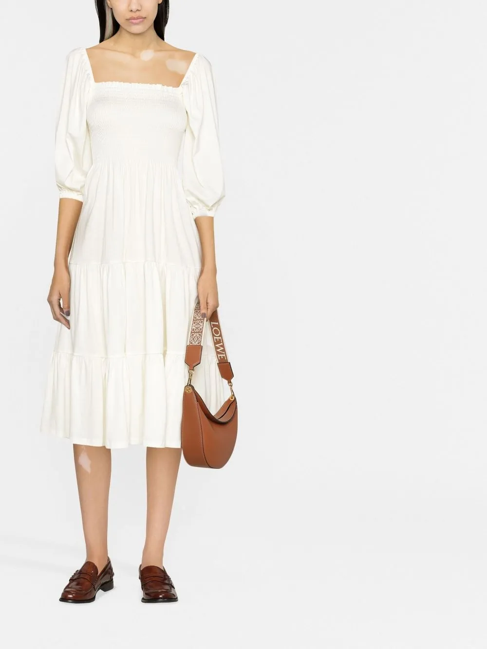 Polo Ralph Lauren Smocked Tiered Dress - Farfetch