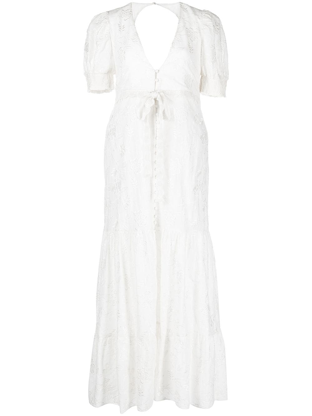 alice + olivia Womens Stori Midi Dress, 0, White at  Women's Clothing  store