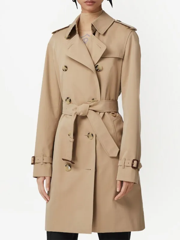 Burberry The Kensington mid-length Trench Coat - Farfetch