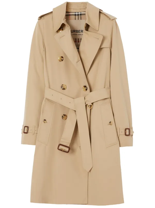 Burberry The Kensington mid-length Trench Coat - Farfetch