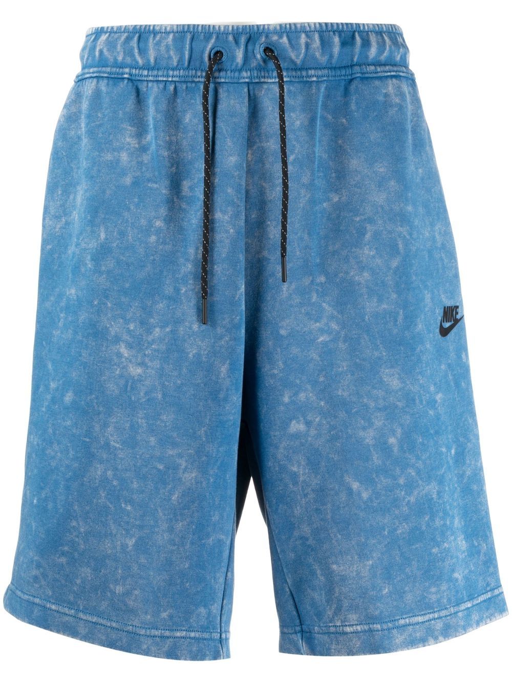 drawstring fleece shorts