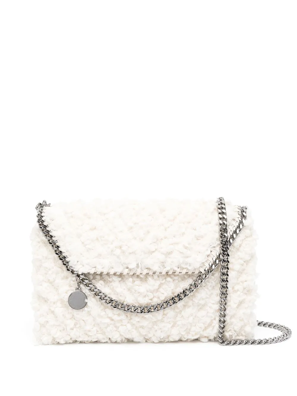 

Stella McCartney bolsa crossbody Falabella mini - Neutro