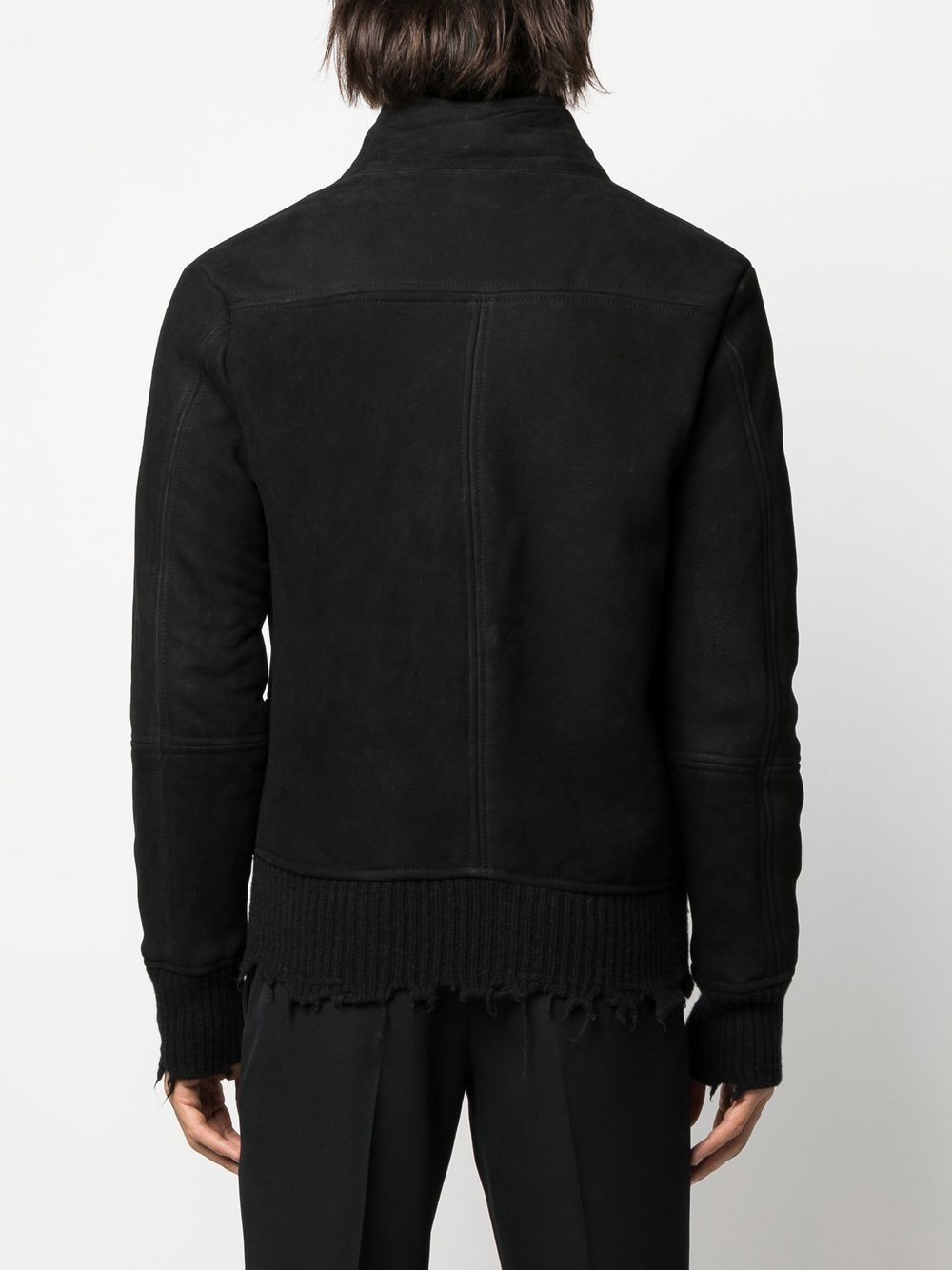 Giorgio Brato Distressed Sheepskin Jacket - Farfetch