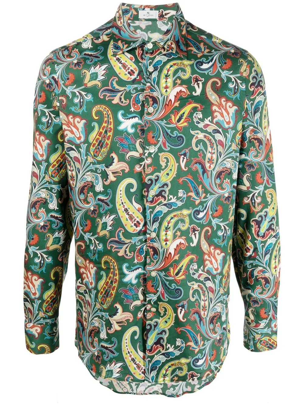 

ETRO paisley-print long-sleeve shirt - Green