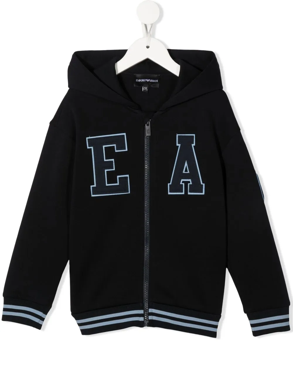 

Emporio Armani Kids hoodie con cierre - Azul