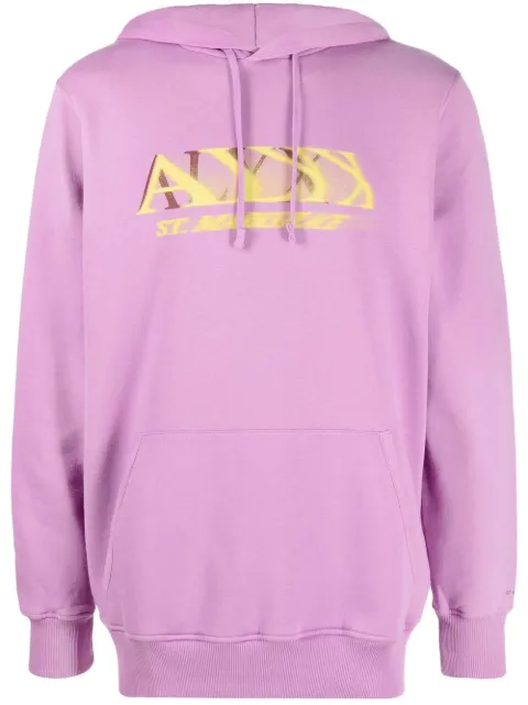 1017 ALYX 9SM logo-print drawstring hoodie
