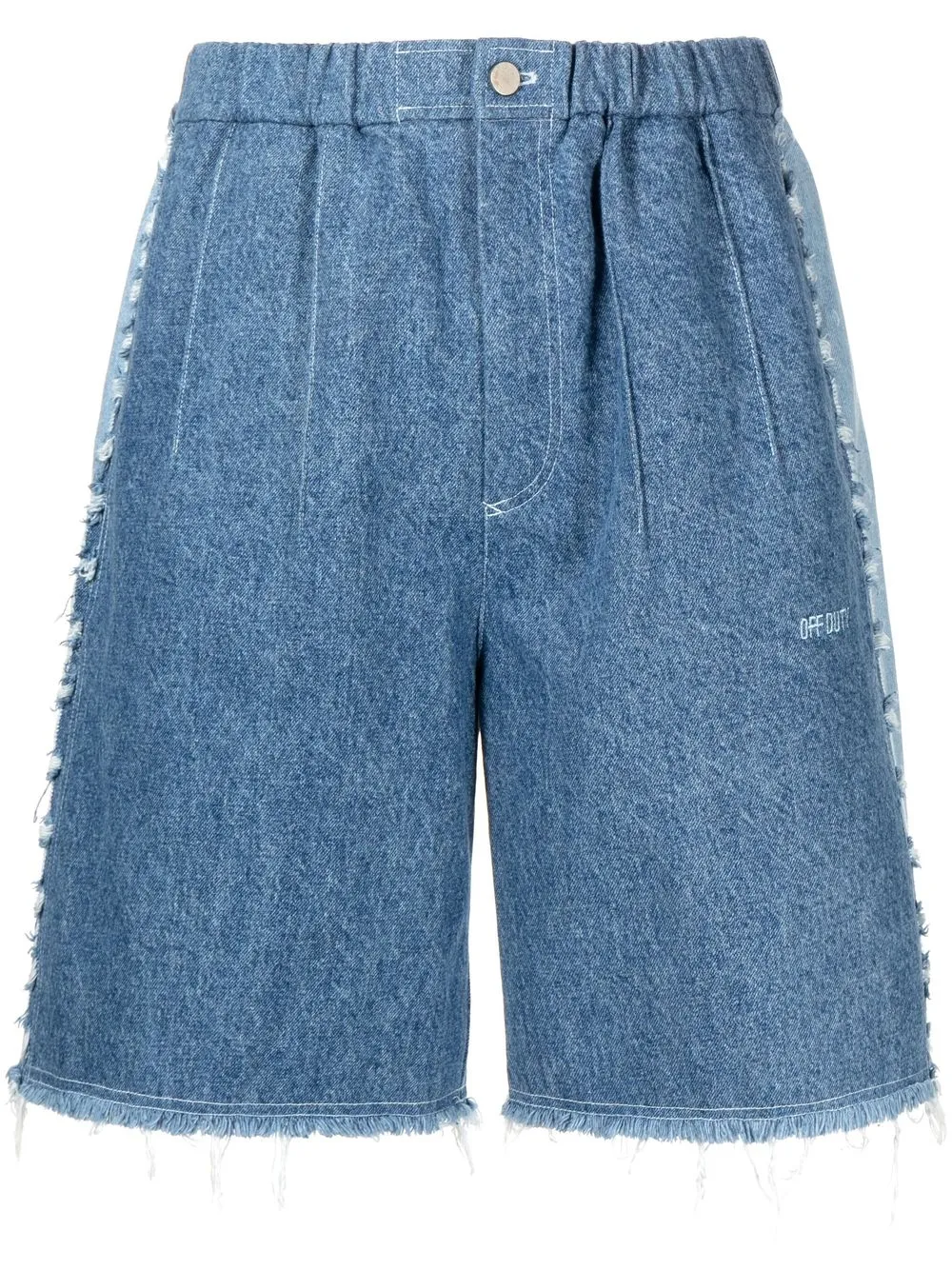 

Off Duty shorts Mir con efecto envejecido - Azul