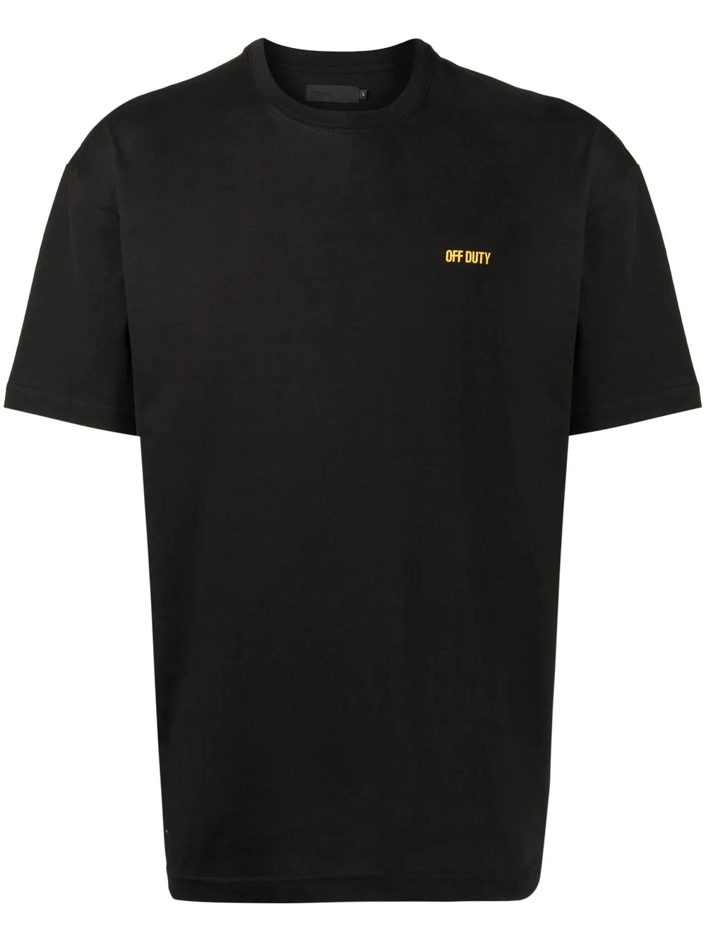 

Off Duty Born To Be slogan-print T-shirt - Black