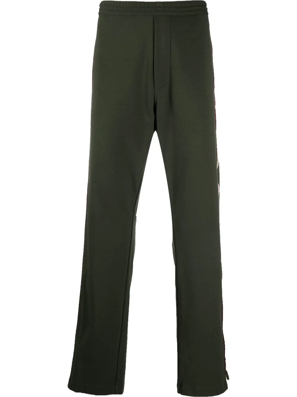 

Dsquared2 pants con franja del logo - Verde