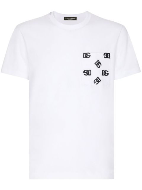 Dolce & Gabbana DG logo-print Pocket T-shirt - Farfetch