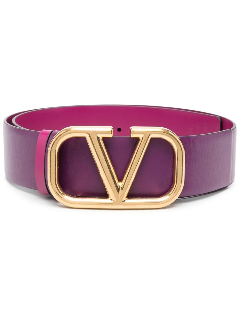 

Valentino Garavani VLogo reversible belt - Purple