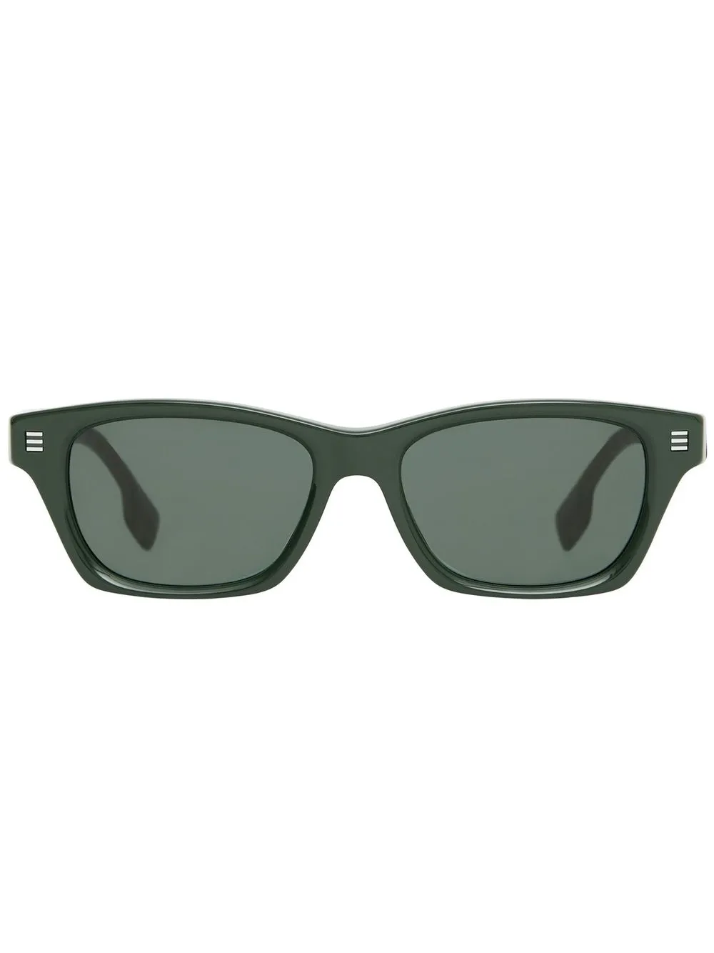 

Burberry lentes de sol con armazón rectangular - Verde