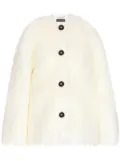 Dolce & Gabbana faux fur jacket - White