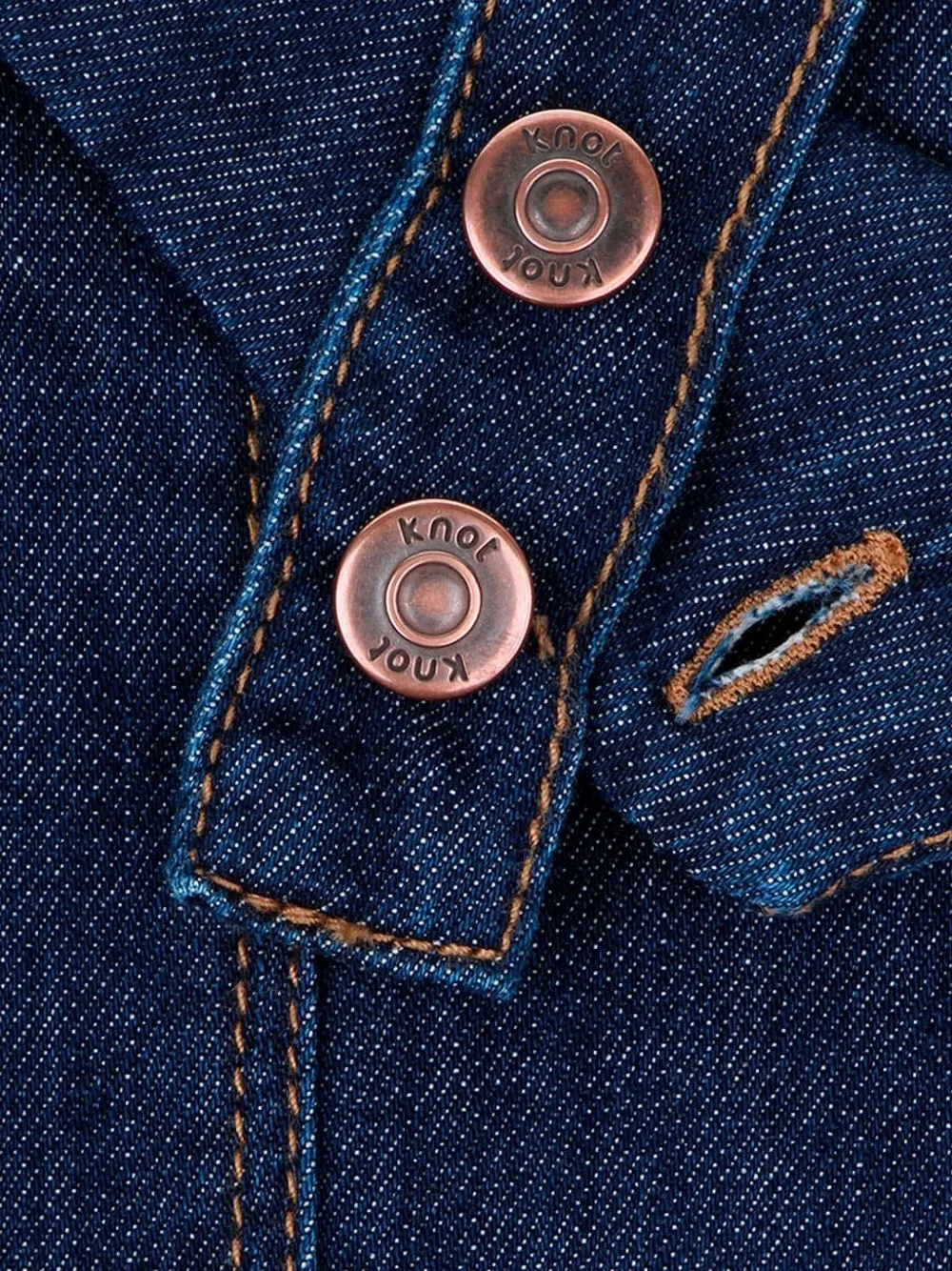 Knot Celina patch-pocket dress Blauw