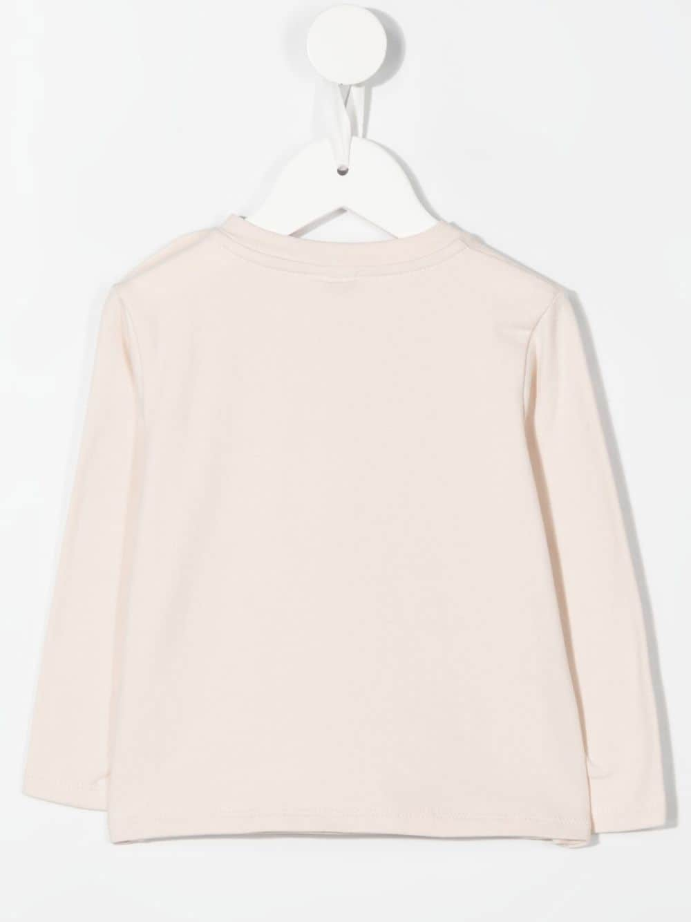 Knot T-shirt met lange mouwen - Roze