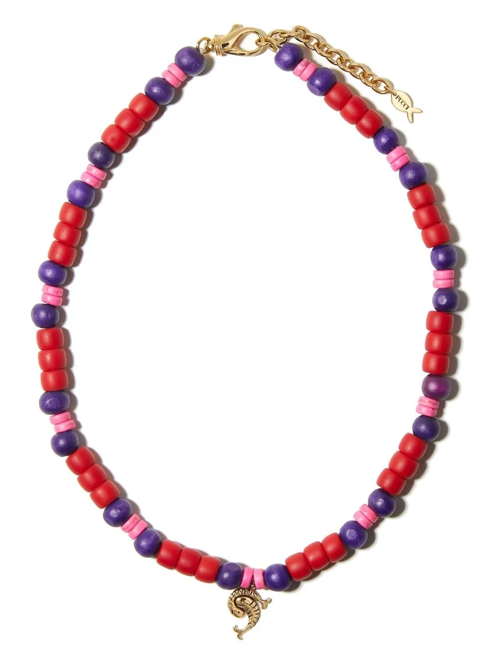 

PUCCI collar Hipcci con cuentas - Rosado
