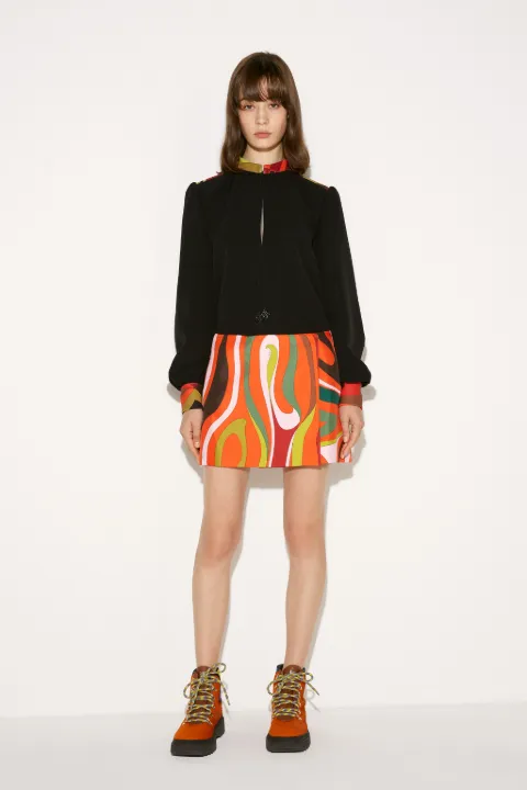 Rombi-Print Top