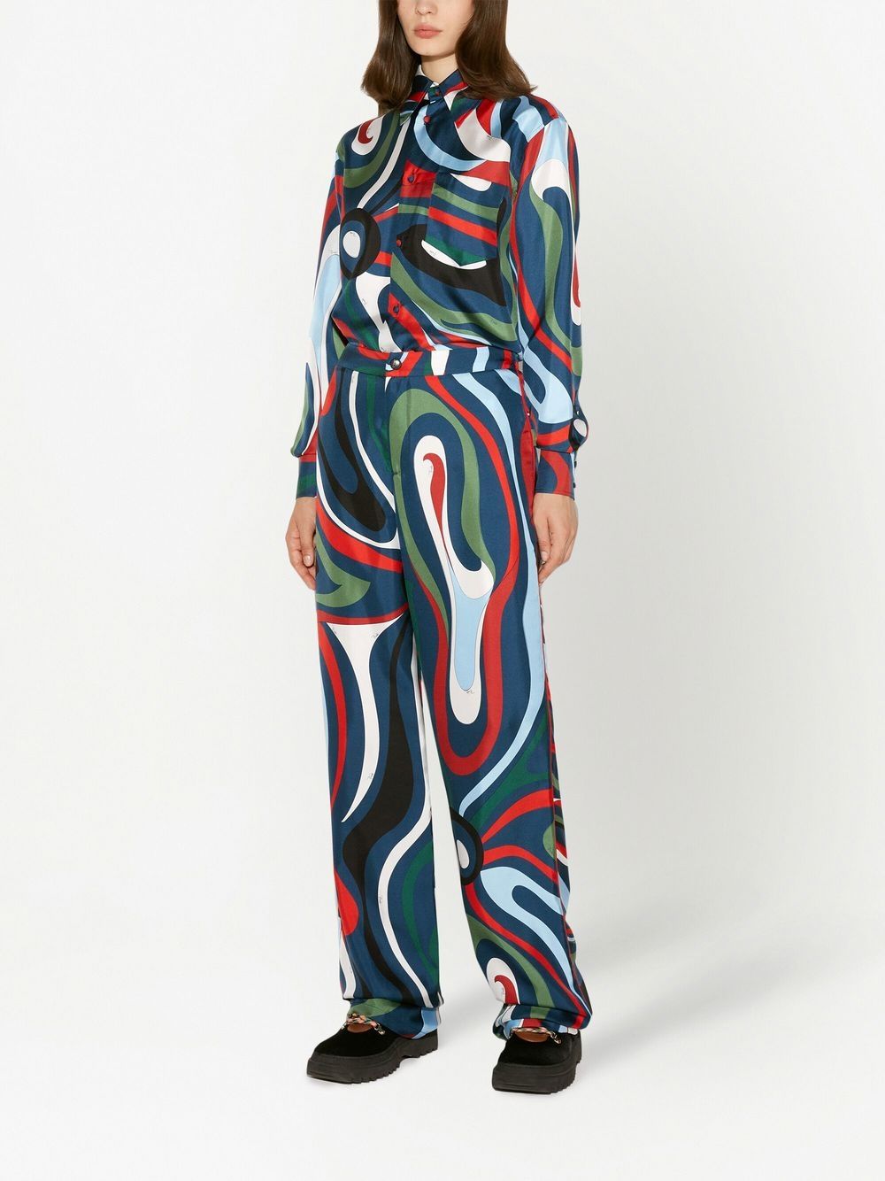 PUCCI Broek met print - Veelkleurig