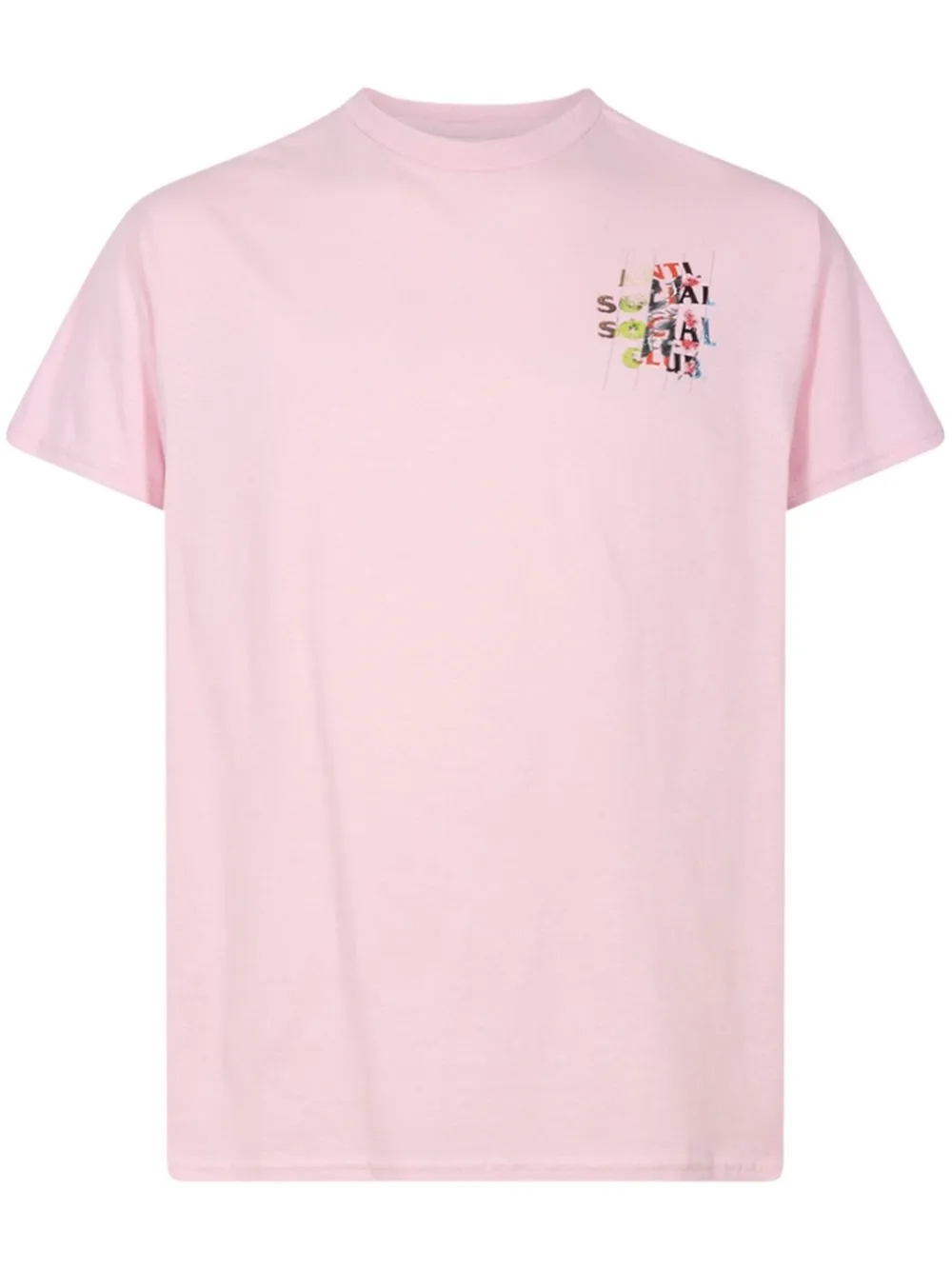 

Anti Social Social Club playera Madness de manga corta - Rosado