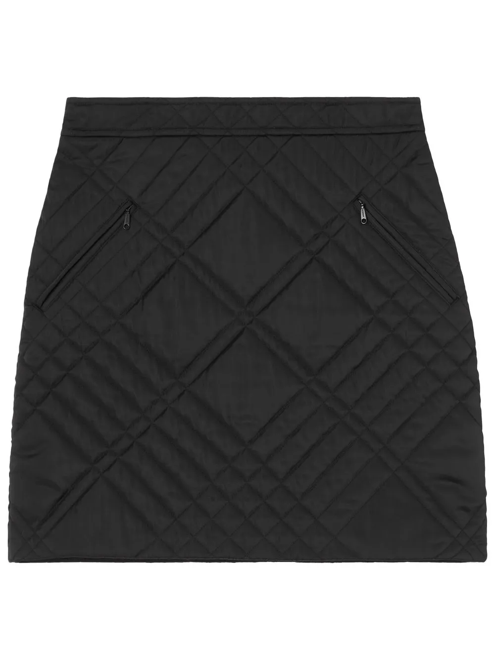 

Burberry check quilted miniskirt - Black