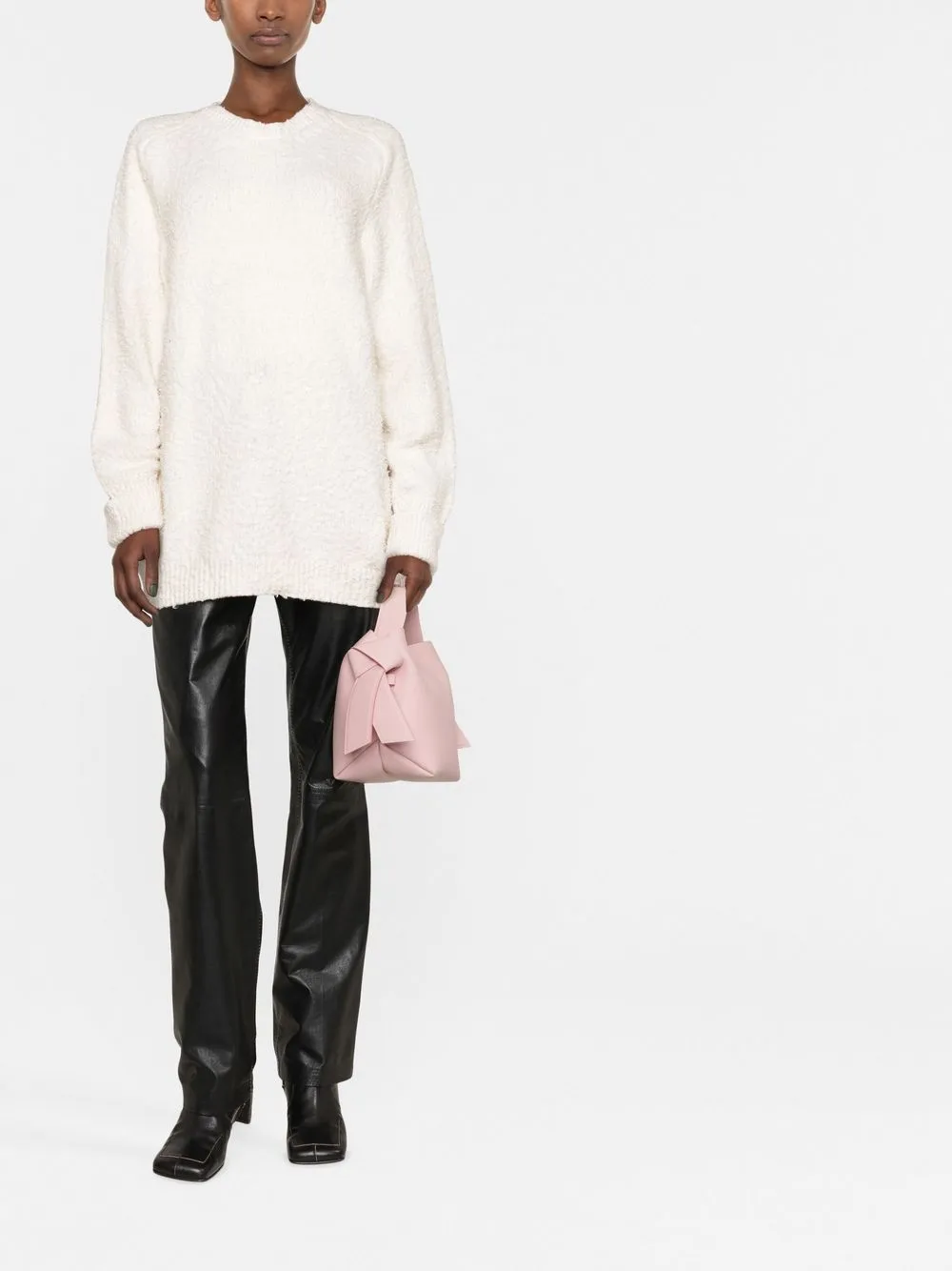 Maison Margiela Trui met ronde hals - Wit