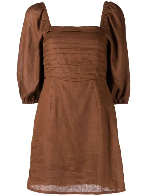 Faithfull the Brand Venezia linen mini dress