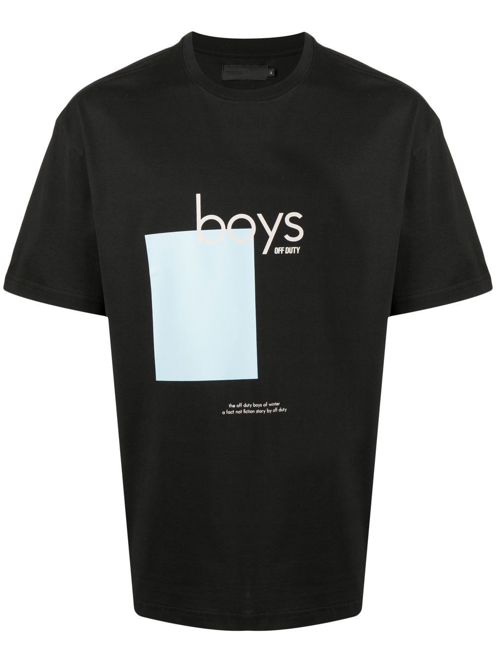 Off Duty Boys logo-print T-shirt - Farfetch