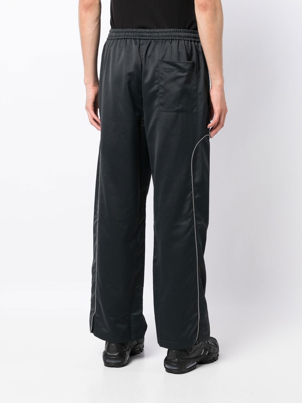 Shop Off Duty Rogi Logo-embroidered Track Pants In Black