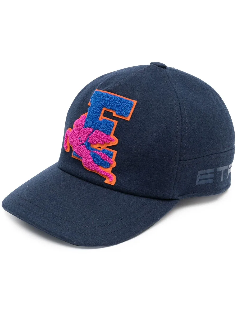 

ETRO gorra con logo bordado - Azul