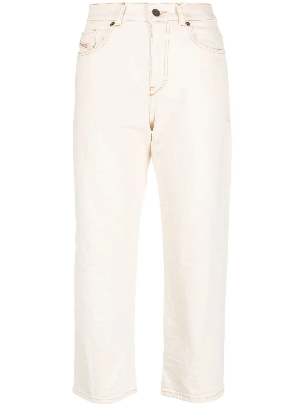 

Diesel D-Air flared cropped jeans - Neutrals