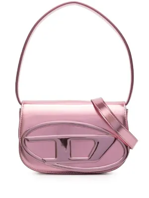 1DR XS Donna: Mini borsa in tela con cristalli