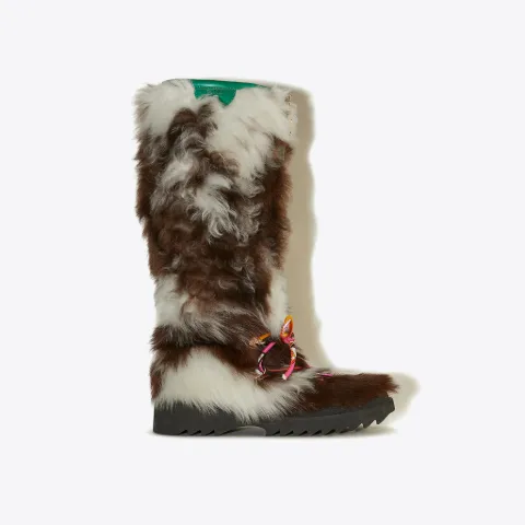 Freezy Girandole-Print Boots