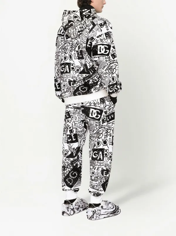 Dolce & Gabbana graphic-print Track Pants - Farfetch