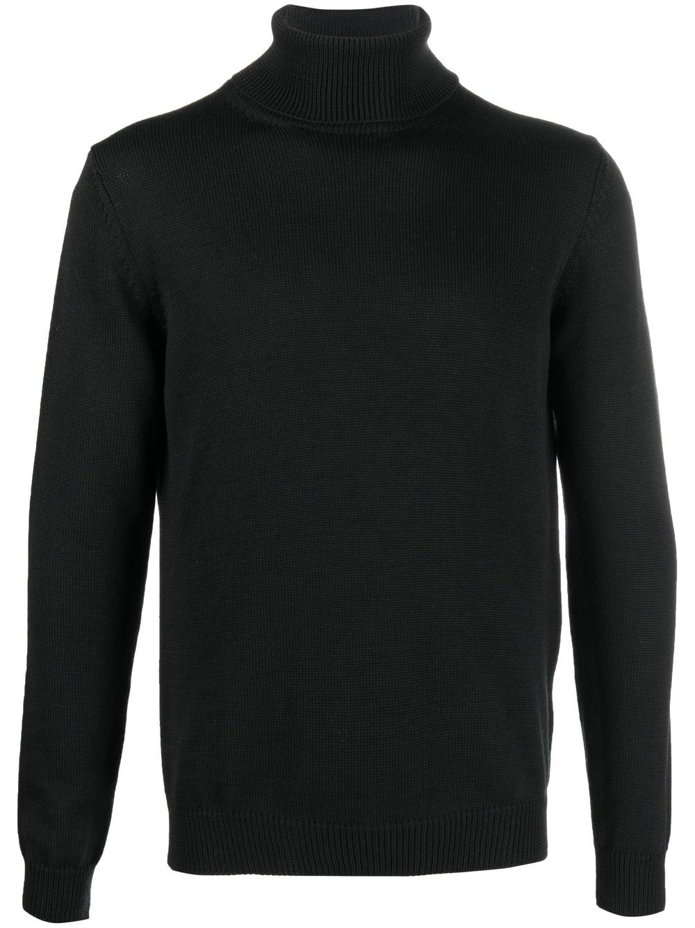 

Roberto Collina long-sleeve roll-neck jumper - Black