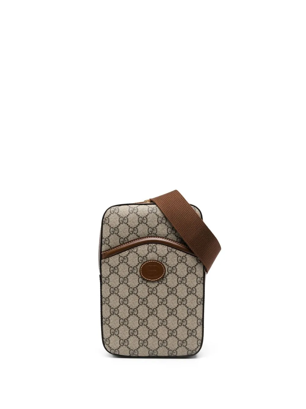 Gucci Interlocking G Sling Backpack In Neutrals ModeSens