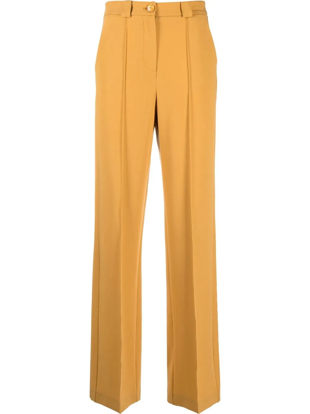 

Patrizia Pepe pantalones de vestir rectos - Amarillo