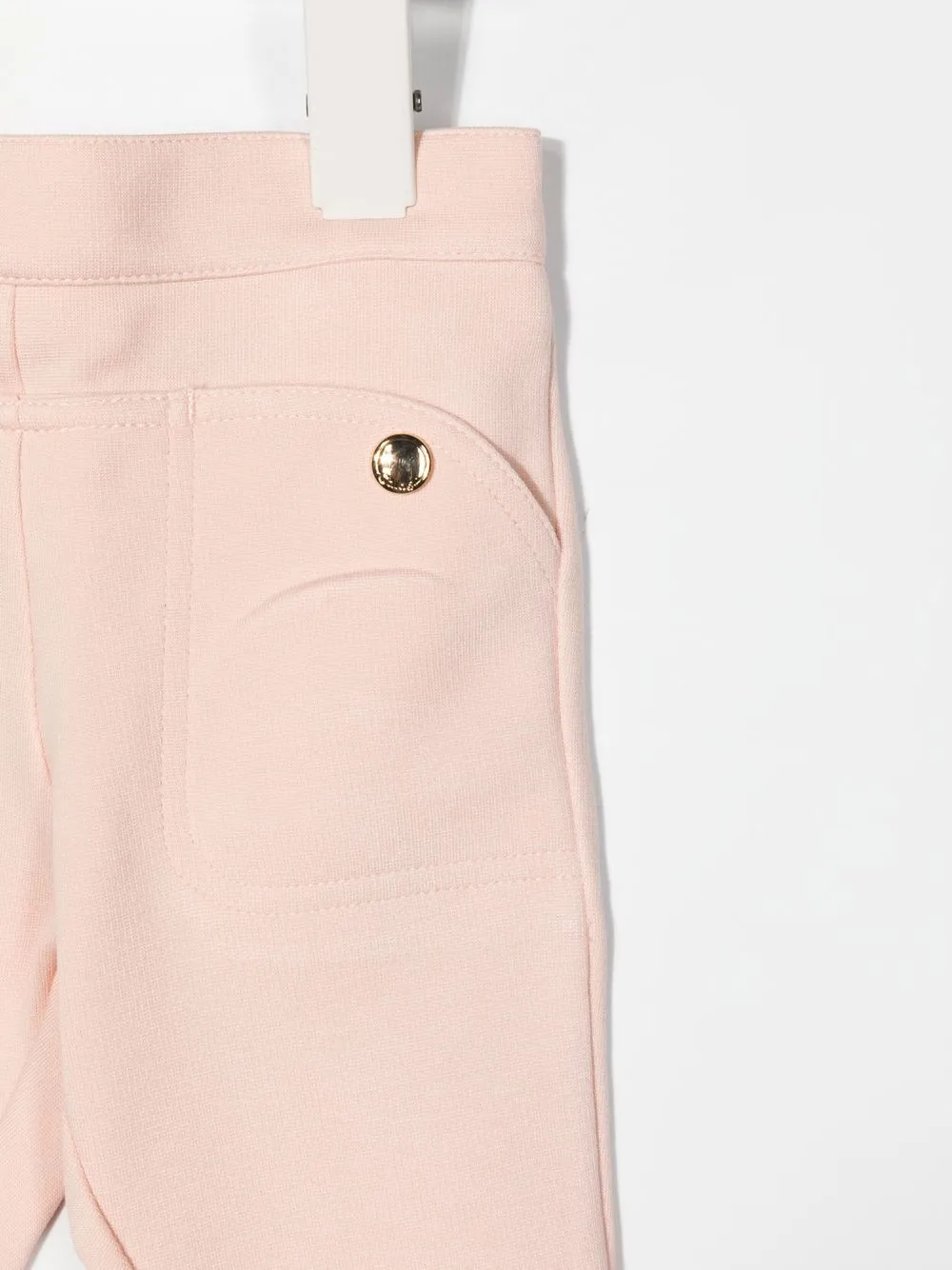  Chloé Kids Schmale Hose Mit Stretchbund   Rosa 