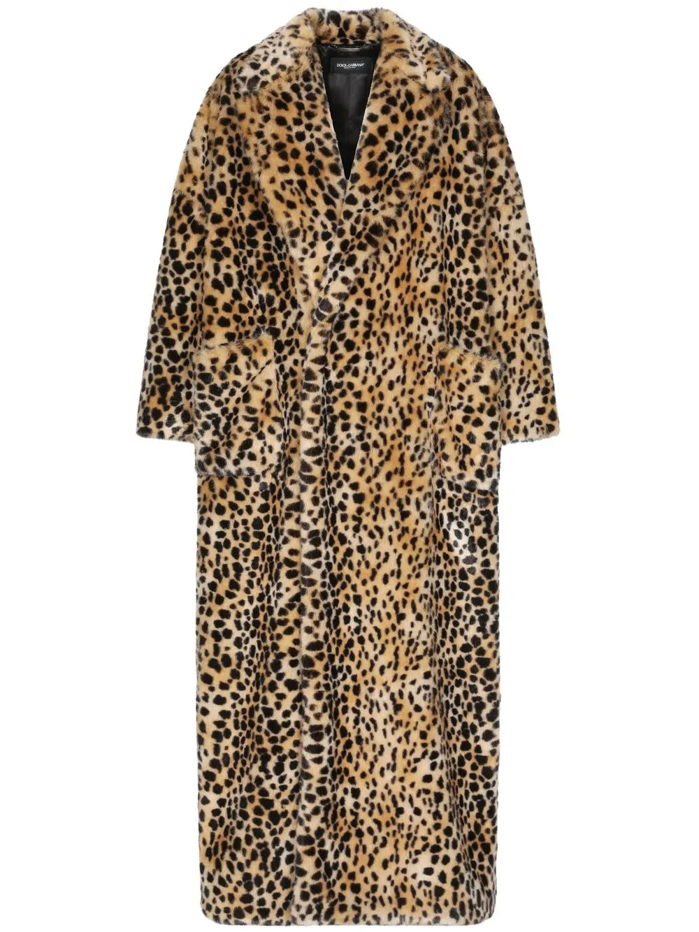 Dolce & Gabbana leopard-print faux-fur Coat - Farfetch