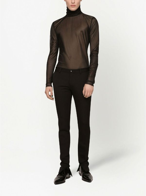 Sheer store roll neck