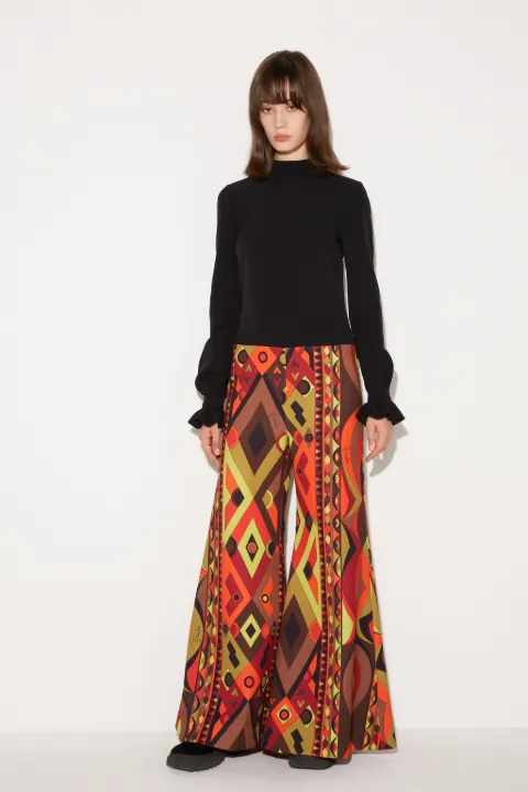 Rombi-Print Jumpsuit