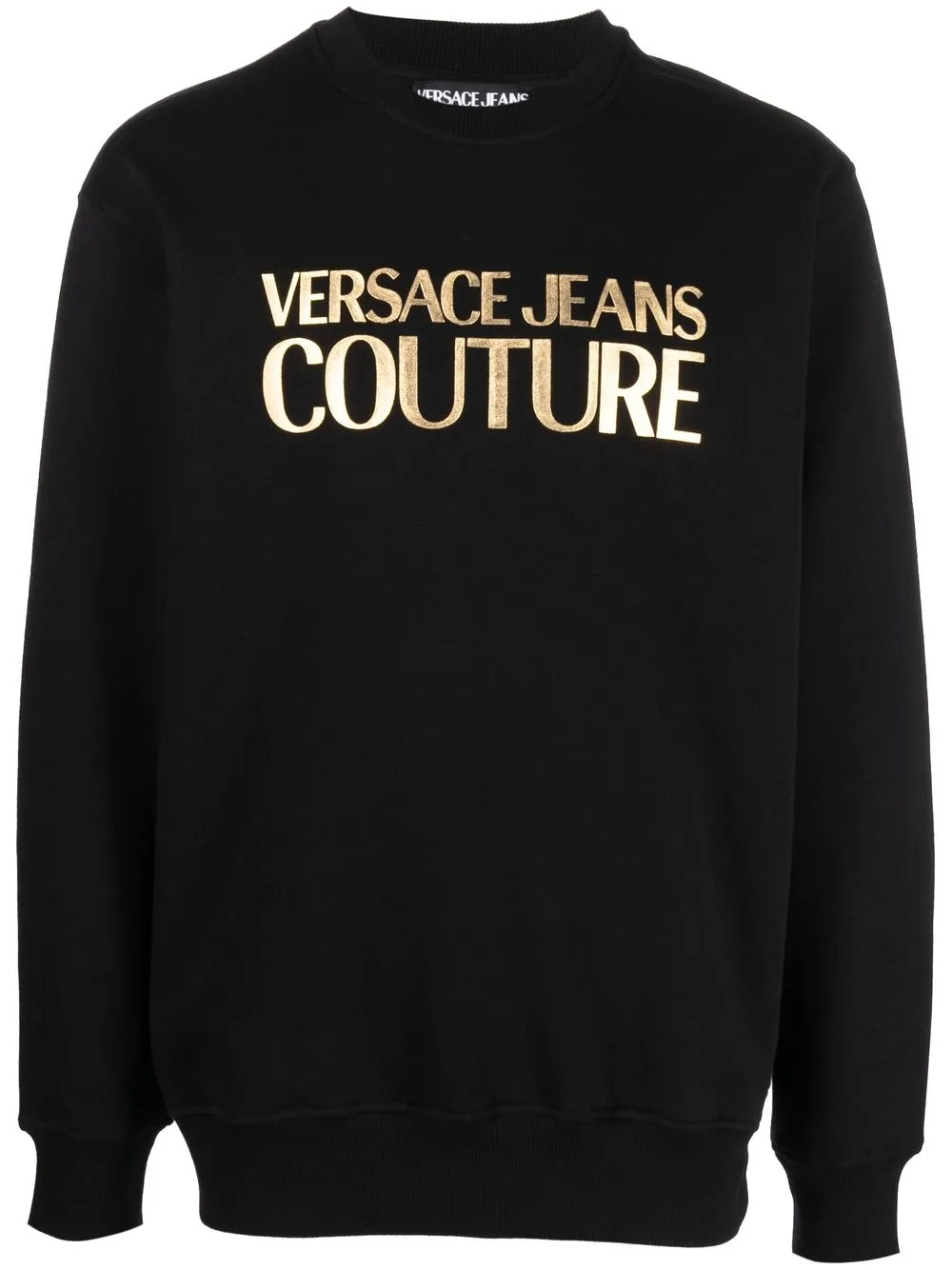 

Versace Jeans Couture sudadera con logo estampado - Negro