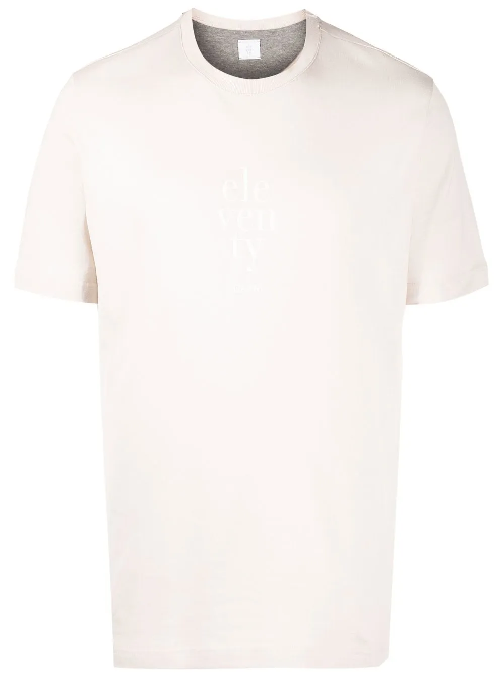 

Eleventy basic round-neck T-shirt - Neutrals