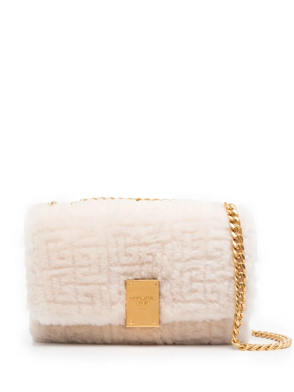 

Balmain bolsa crossbody 1945 Soft - Neutro