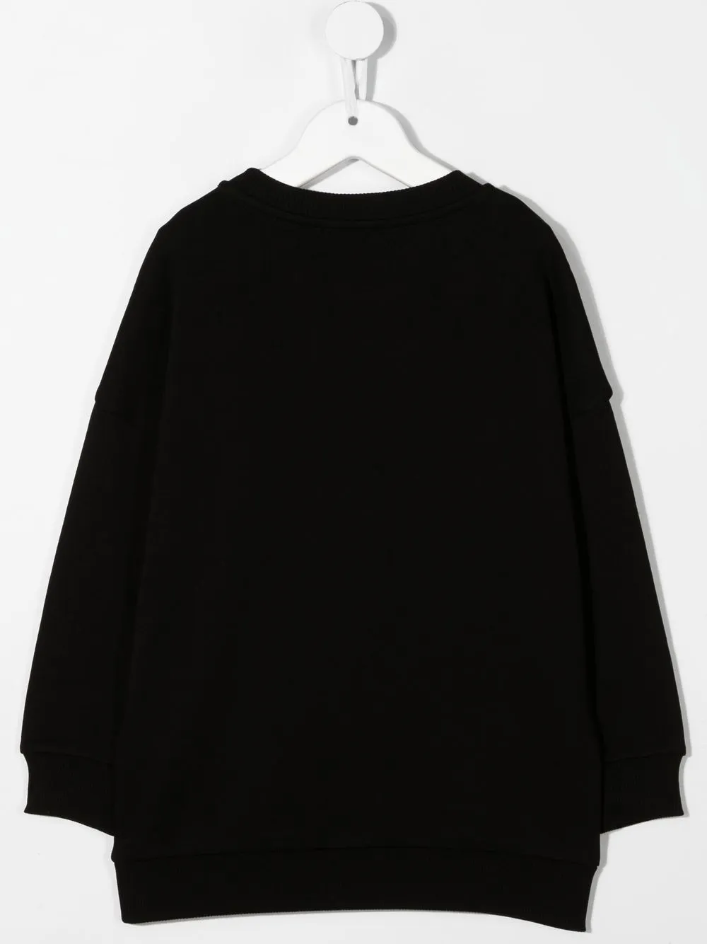 Balmain Kids Sweater met logoprint - Zwart