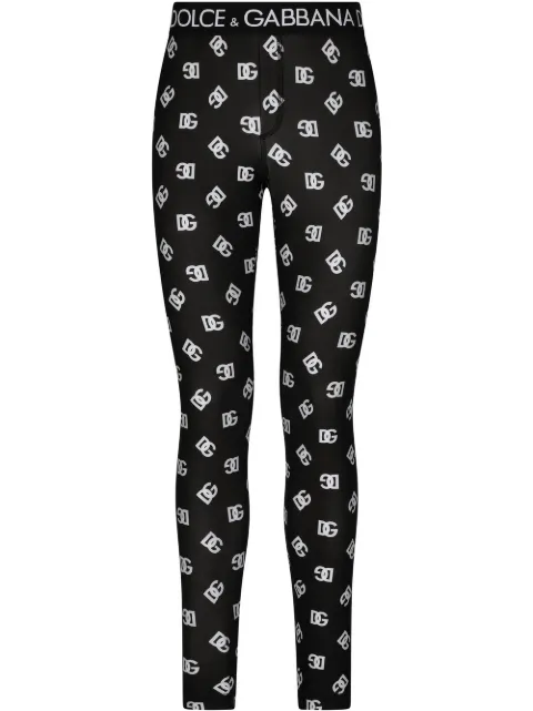 logo-print leggings
