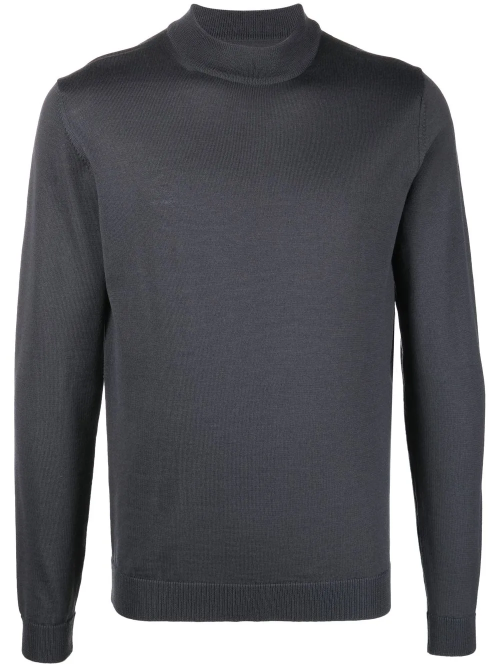 

Roberto Collina mock-neck knitted jumper - Grey