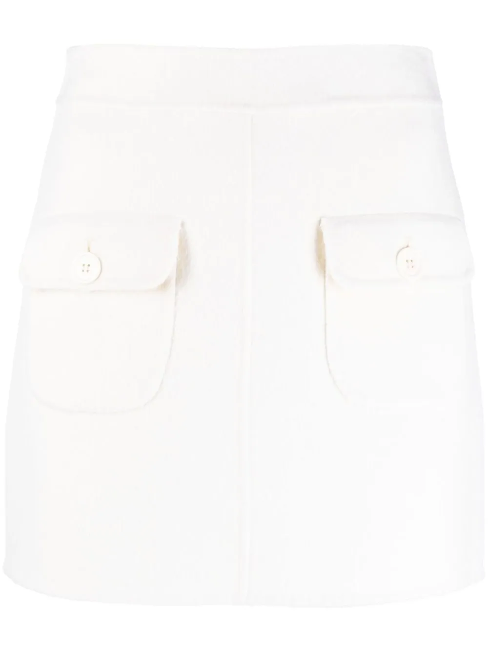 

P.A.R.O.S.H. falda corta con dos bolsillos - Blanco