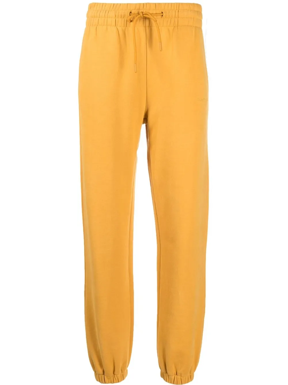 

Patrizia Pepe pants con logo estampado - Amarillo